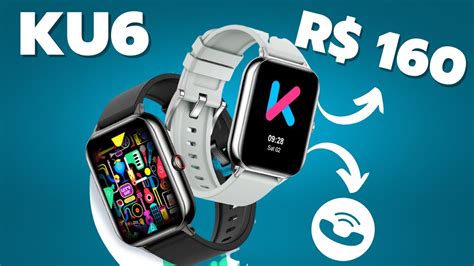 Não pode rir SmartWatch KUMI KU Bora Abrir e testar o KU KUMI KU6