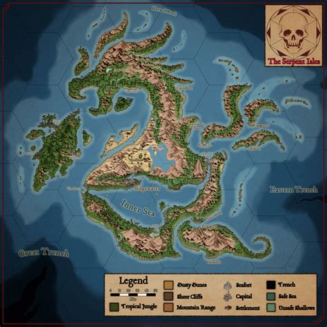 First map made with my own custom assets! Thoughts? : wonderdraft