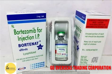 Natco Pharma Ltd Bortezomib 3 5mg Bortenat Injection At Rs 1100