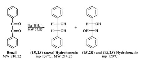 Solved This Is The Benzil Reduction Using Sodium Chegg