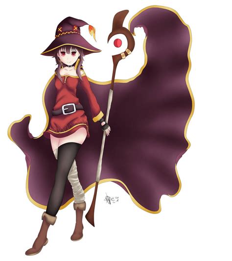 Megumin Fan Art [+VIDEO] by serpinoid on DeviantArt