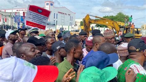 Nlc Strike Update Protesters Break Gate Enta National Assembly How