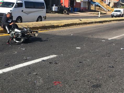 Se Accidenta Motociclista En La Salida A Salamanca De Morelia