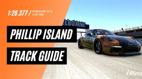 IRacing Porsche GT3 Cup 991 Phillip Island Track Guide Setup 1 28