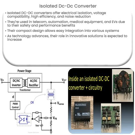 Isolated DC DC Converter Electricity Magnetism