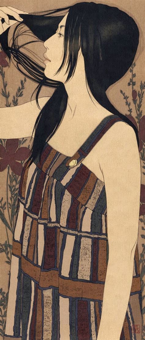 Impressioni Artistiche Ikenaga Yasunari Japanese Painter 1965