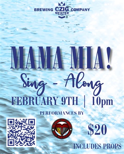 Mama Mia Sing Along 10pm 21