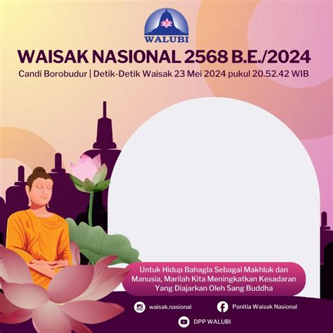 Twibbon Hari Raya Waisak Beserta Link Nya Ramaikan