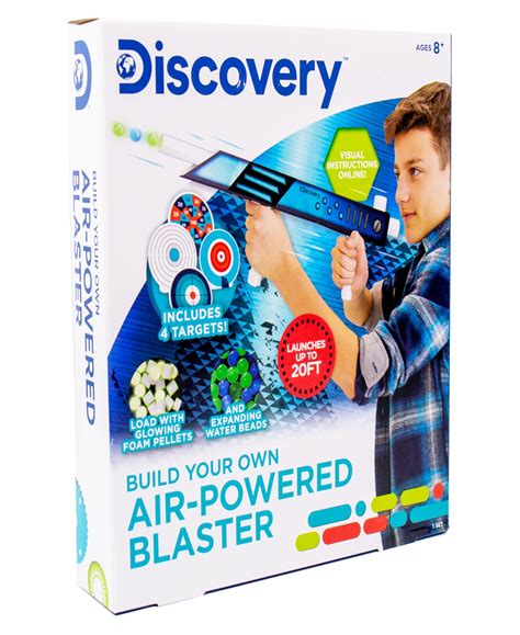 Discovery Kids Build Your Own Air Powered Blaster Playset In Multi