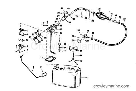 Johnson Outboard Fuel Pump Exploded Diagram