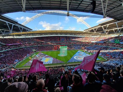 Views from Wembley. Tough loss, but what an atmosphere! | Scrolller