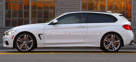 Test Rendering: BMW 4 Series Shooting-Brake - autoevolution