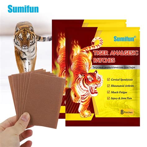 160Pcs Sumifun Tiger Patches Treat Sciatica Cervical Spondylosis