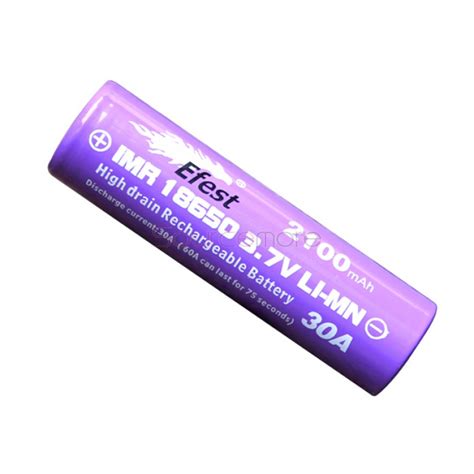 Efest Imr Mah A Rechargeable Battery Flat Top Pcs