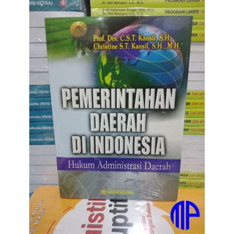 Jual Pemerintahan Daerah Di Indonesia Cst Kansil Original