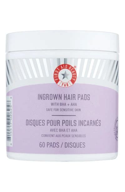 First Aid Beauty Ingrown Hair Pads With Bha And Aha 60 Pads 60 Pads Modesens