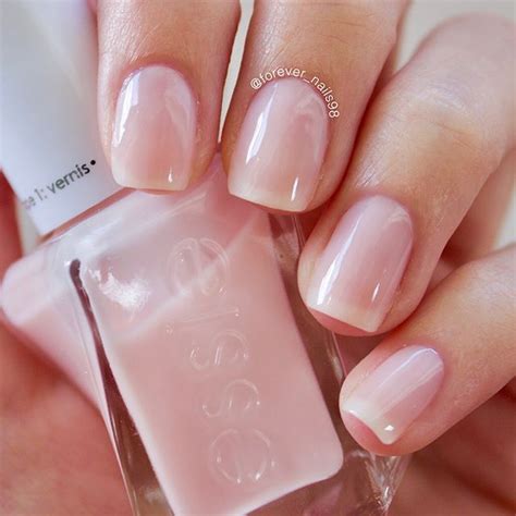 Sheer Fantasy Longwear Gel Couture Essie In 2020 Sheer Nails Pink