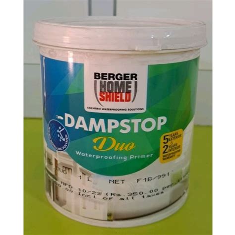 Berger Litre Dampstop Duo Waterproofing Primer At Rs Litre