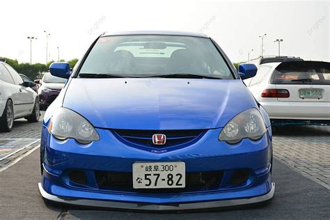 Fondo Honda Integra Type R Exhibido En La Exhibición De Autos