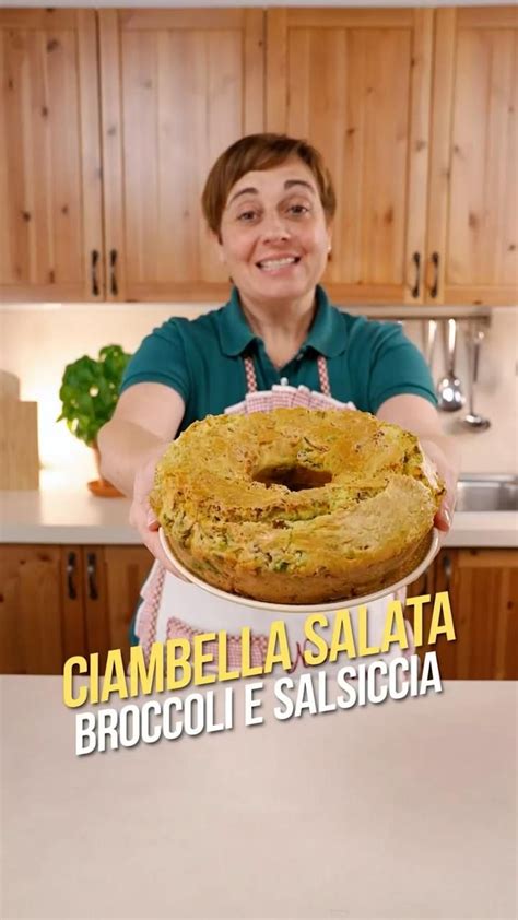 Ciambella Salsiccia E Broccoli Fatto In Casa Da Benedetta Ricette