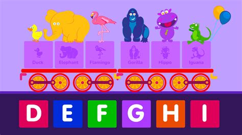 The Alphabet Train - Best Alphabet Game for Ages 2-5