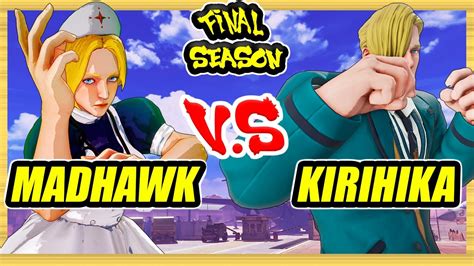 Sfv Ce Madhawk Kolin Vs Kirihika Ed Ranked Set Street Fighter