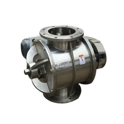 Abrasion Resistant Rotary Valve Pneumatic Conveying Grain Silo