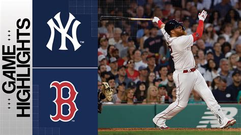 Red Sox erupt for fifteen runs in win over Yankees | 06/16/2023 | New ...