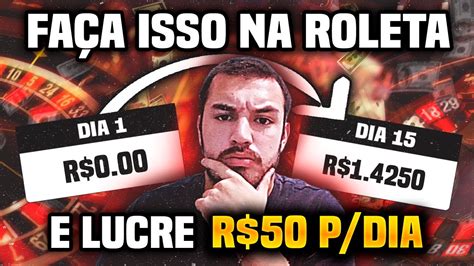 Roleta Estratégia Para Lucrar R 50 TODO DIA na Roleta Banca Baixa