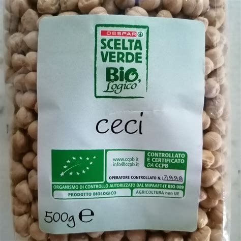 Despar Scelta Verde Biologico Ceci Secchi Reviews Abillion