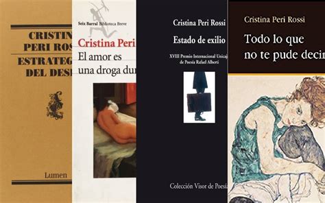 Libros De La Semana B Sicos De Cristina Peri Rossi Premio Cervantes