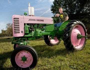 Pink Green John Deere Tractor Tractors Pinterest Tractor