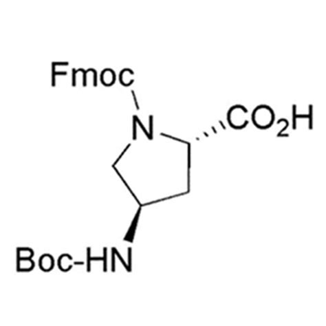 273222 06 3 2S 4R Boc 4 amino 1 Fmoc pyrrolidine 2 carboxylic 哔哩哔哩