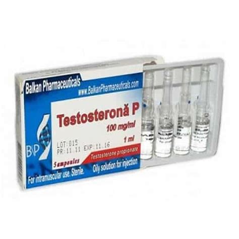 Balkan Pharma Testosteron Propionat L Sporunuyap