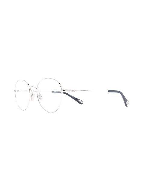 Chloé Eyewear Round Frame Glasses - Farfetch