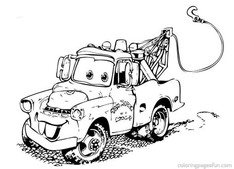 Free Tow Mater Coloring Pages Free, Download Free Tow Mater Coloring ...