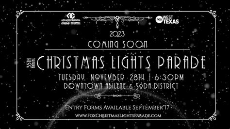 2023 COMING SOON | 35th Christmas Lights Parade | Christmas Lights ...