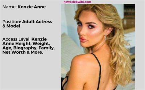 Kenzie Anne Onlyfans Height Wiki Hot Image Net Worth And More