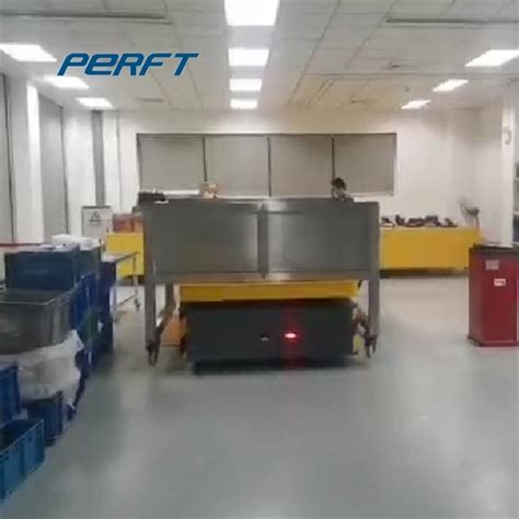 China Customized Heavy Duty AGV Industrial Transfer Carts Manufacturers