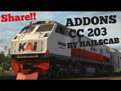 Share Addons Cc By Railscab Trainz Simulator Android Youtube