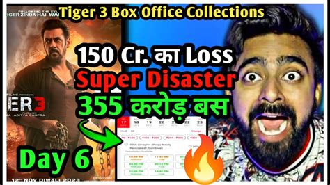 Tiger Box Office Collections Tiger Box Office Collection Day