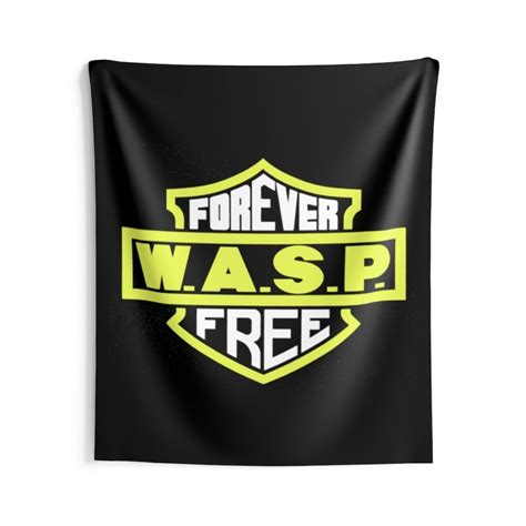 4 Styles WASP W.A.S.P. Wall Flag Banner Poster - Etsy