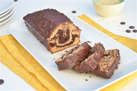 Recette Cake Marbr Gla Age Chocolat