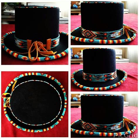 Native Beaded Hats Hat (how Spectacular! What Will Look Like Finished ...