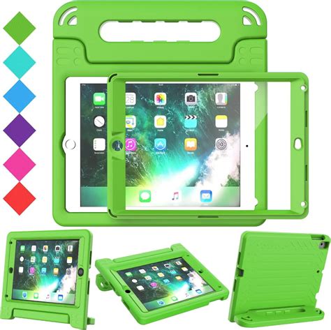 SUPNICE Kids Case with Screen Protector for iPad 9.7 Inch 2018/2017 ...