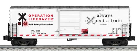 Operation Lifesaver Boxcar Wflashing Leds