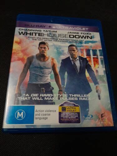 White House Down Blu Ray Channing Tatum Jamie Foxx Free