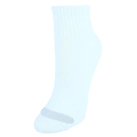 Womens Cool Comfort Extended Size Ankle Socks 6 Pack By Hanes Plus Size Socks At