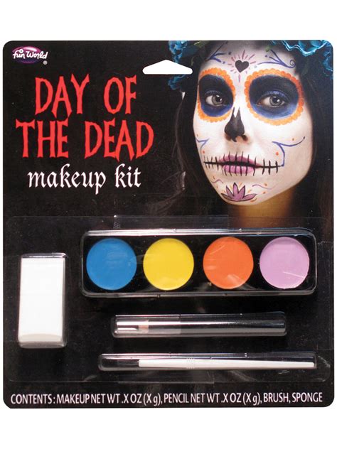 Day Of The Dead Ghost Female Makeup Kit