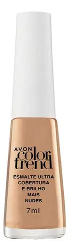 Avon Color Trend Esmalte Para Unhas Cores Ml Cor Mais Nudes Cremoso